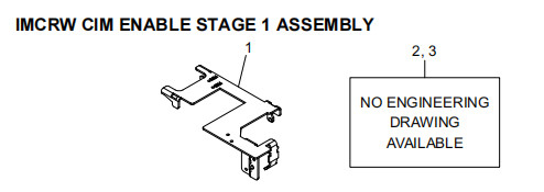 ATM Ricambi NCR IMCRW CIM ENABLE FASE 1 ASSEMBLAGGIO