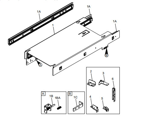 Parti di ricambio ATM S2 DISPENSOR RETRACTION ASSEMBLY RA 445-0726393