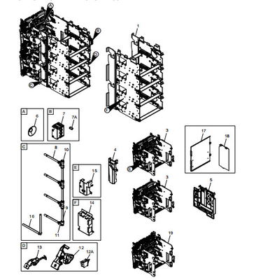 ATM parti di ricambio S2 DISPENSER PICK MODULE ASSEMBLY