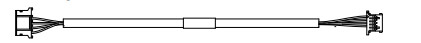 ATM ricambi 445-0755111 LVDS SUNLIGHT POWER HARNESS, 600MM