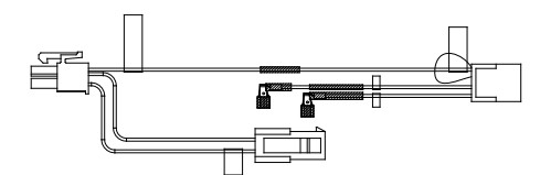 ATM Ricambi 445-0733567 IFD2 MCRW SHORT LINKER HARNESS, 0.08M