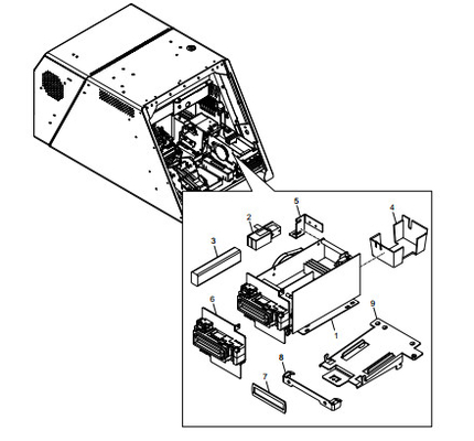 MCRW ATM Machine Parts Efficienza senza pari