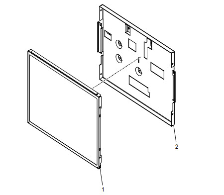 Display da 15 pollici 006-8616350 009-0028934 445-0752569