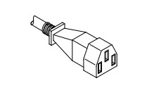 Parti di macchine ATM 009-0025174 CABLO di presa CEI, 10 AMP, 2500MM