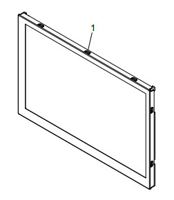 Parti di macchine ATM 009-0027209 7 pollici LVDS LCD Panel