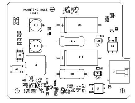 Parti della macchina ATM 445-0736652 SPS CONTROL DAUGHTER BOARD ASSEMBLY